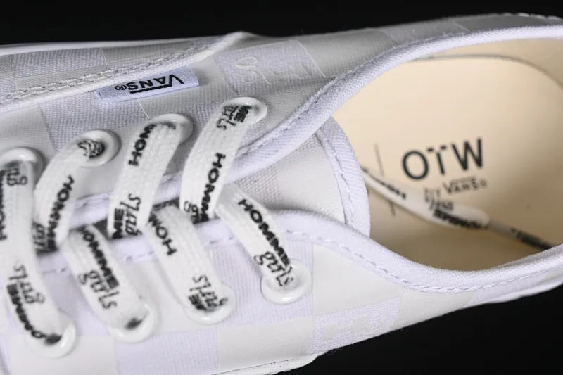 All categories Vans Vans series Vans Low Vans low-top Vans Authentic 44 DX checkerboard slip-on lazy skate shoes VN000EEUCCZ